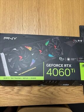 PNY GeForce RTX 4060 Ti Graphics Card - Brand New Open Box